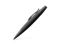 Stylo bille Faber-Castell E-Motion Pure Black, Aluminium, Noir mat, 148690