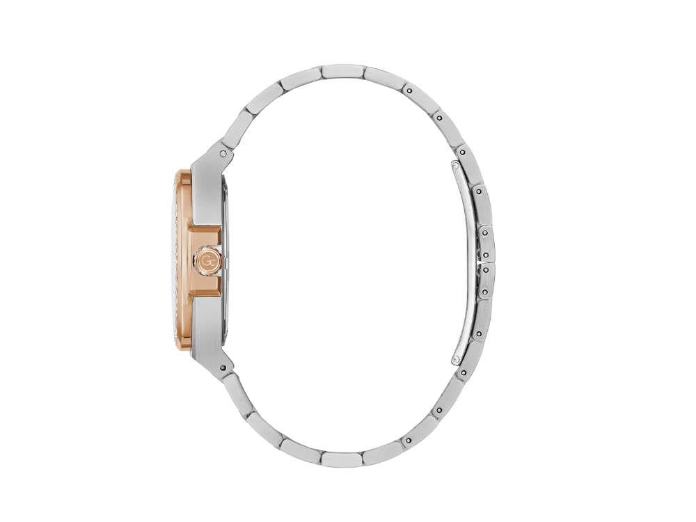 Montre à Quartz GC Watches Coussin Shape Lady, Or Rose, Gris, 36 mm, Y98001L5MF