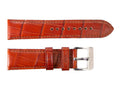 Glycine, Bracelet en cuir, 24mm, Marron, LBK7BH-24