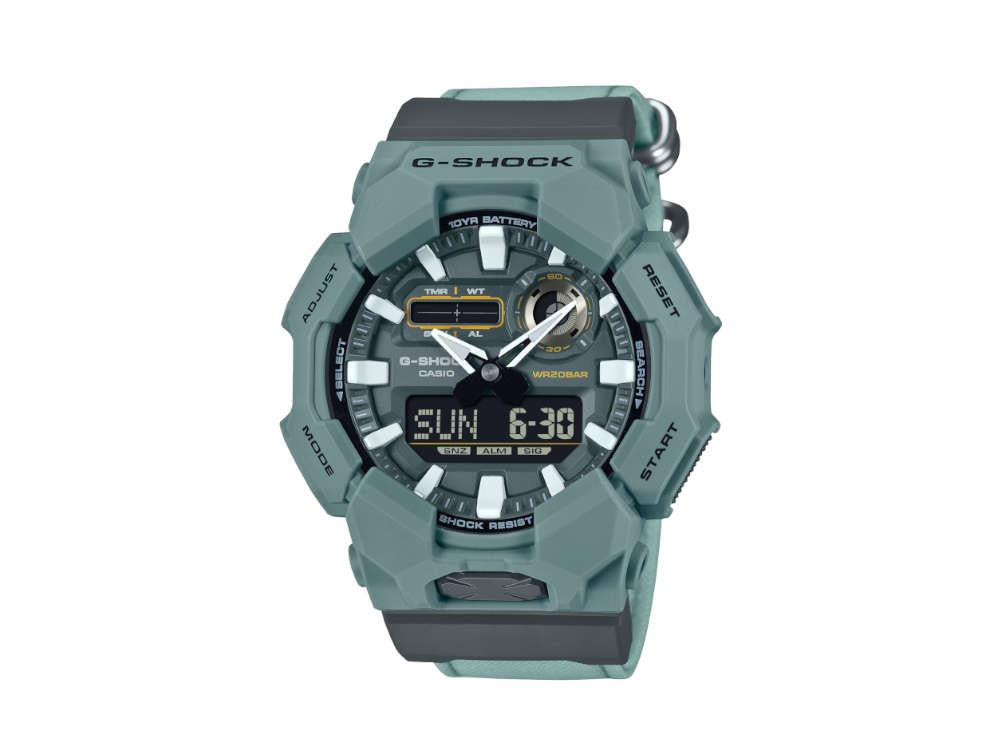 Montre à Quartz G-SHOCK Casio Classic, Vert, 52 mm, GA-010CE-2AER