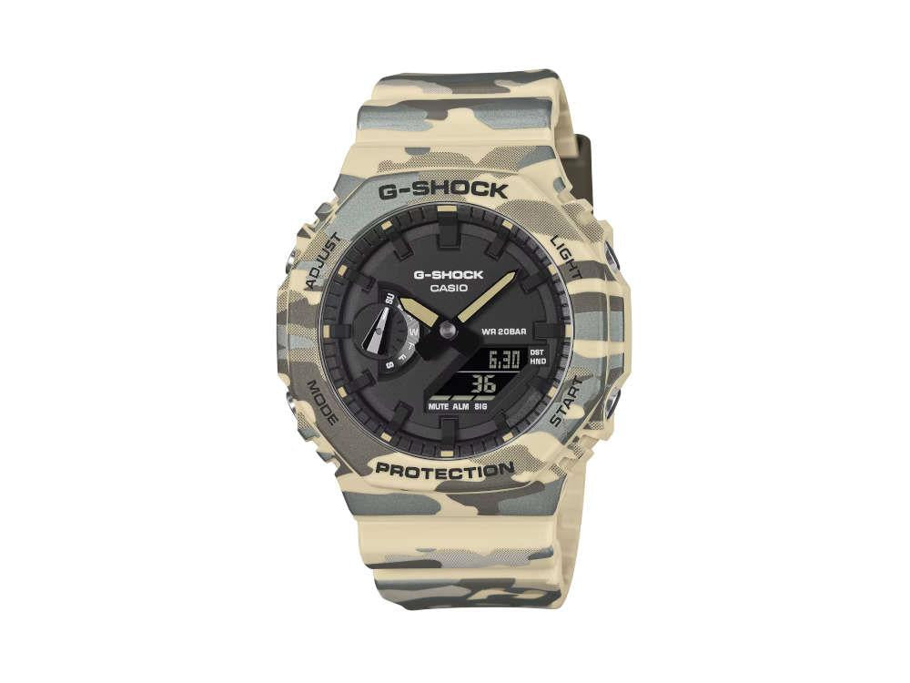 Montre à Quartz G-SHOCK Casio Trend, Noir, 48.5 × 45.4mm, GA-2100CM-5AER