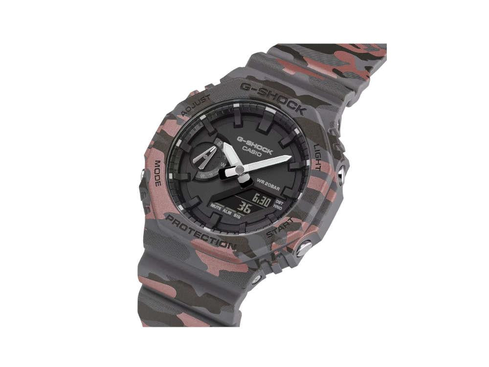Montre à Quartz G-SHOCK Casio Trend, Noir, 48.5 × 45.4mm, GA-2100CM-8AER