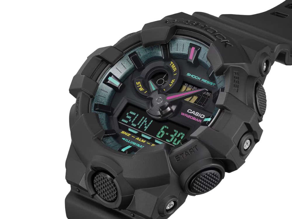 Montre à Quartz G-SHOCK Casio Classic, Résine biosourcée, GA-700MF-1AER