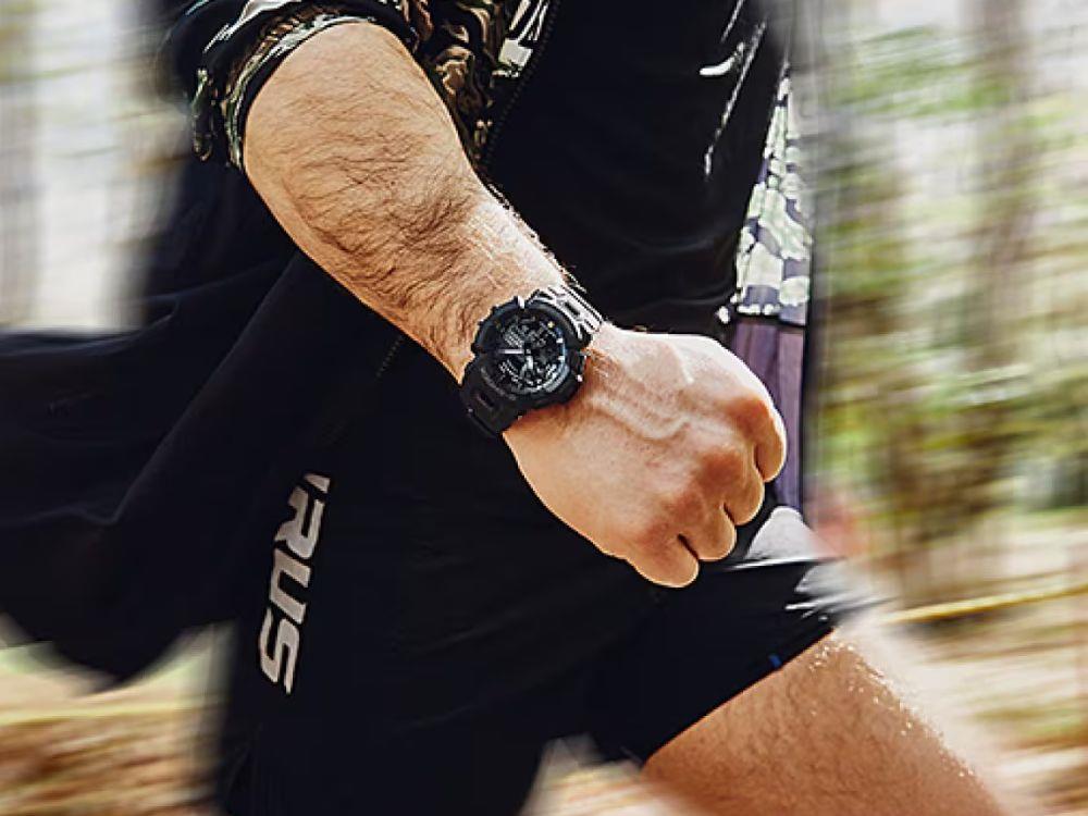 Montre à Quartz G-SHOCK Casio G-Squad, Résine, Noir, GBA-900-1AER
