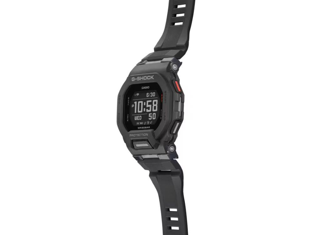 Montre à Quartz G-SHOCK Casio G-Squad, Résine, Noir, GBD-200-1ER