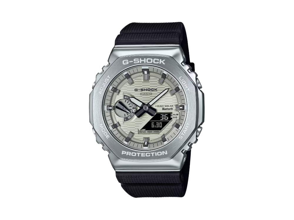 Montre à Quartz G-SHOCK Casio G-Steel, 49.3mm × 44.4mm, GBM-2100A-8BER