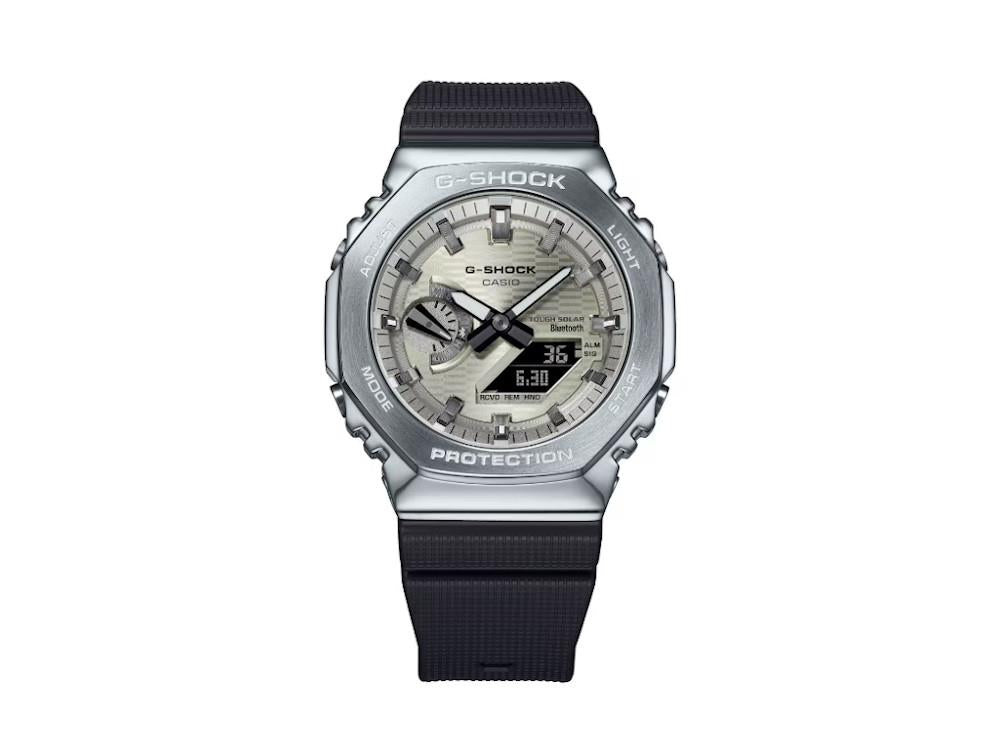 Montre à Quartz G-SHOCK Casio G-Steel, 49.3mm × 44.4mm, GBM-2100A-8BER