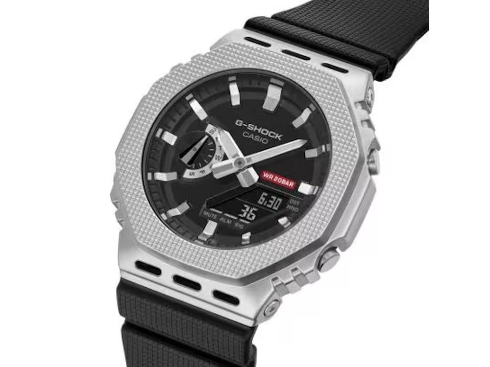 Montre à Quartz G-SHOCK Casio G-Steel, Noir, Chronographe, GM-2100M-1AER