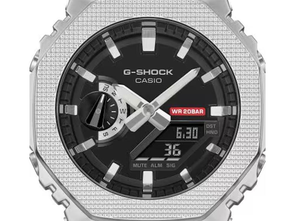 Montre à Quartz G-SHOCK Casio G-Steel, Noir, Chronographe, GM-2100M-1AER
