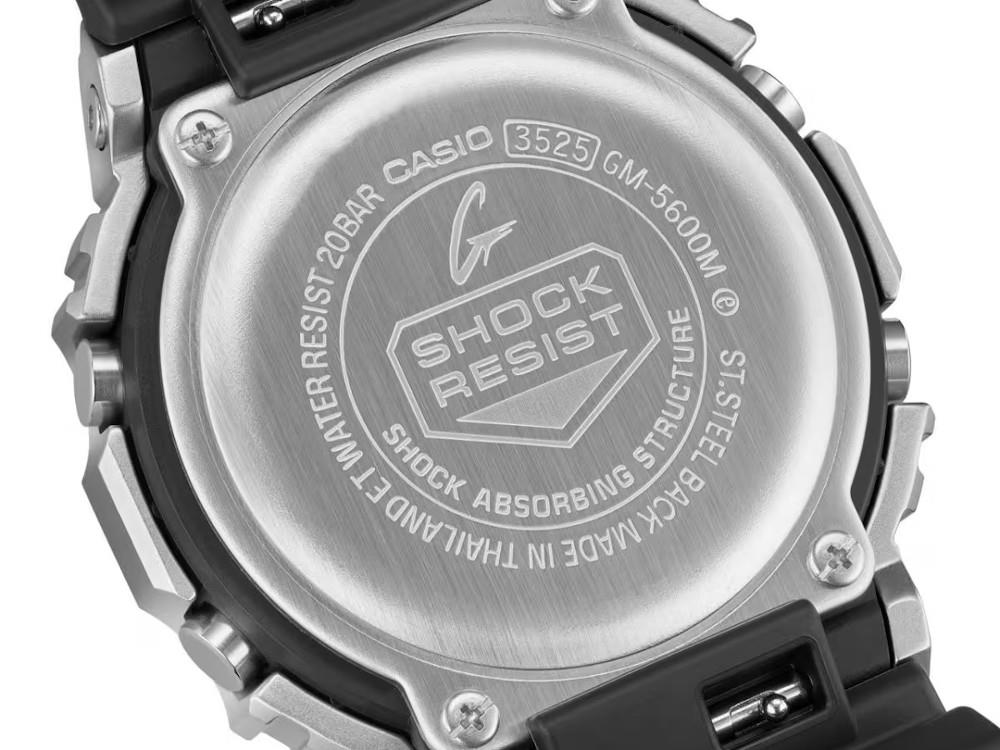 Montre à Quartz G-SHOCK Casio G-Steel, Noir, Chronographe, GM-5600M-1ER