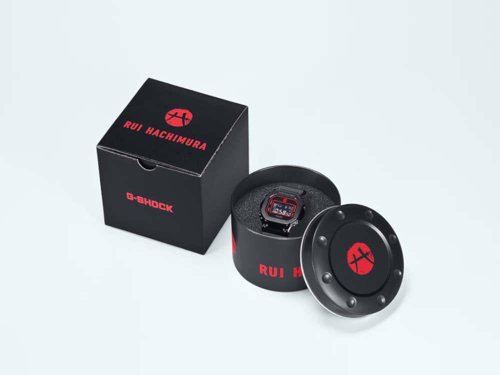 Montre à Quartz G-SHOCK Casio The Origin Black Samurai, 49.6mm, GM-5600RH-1ER