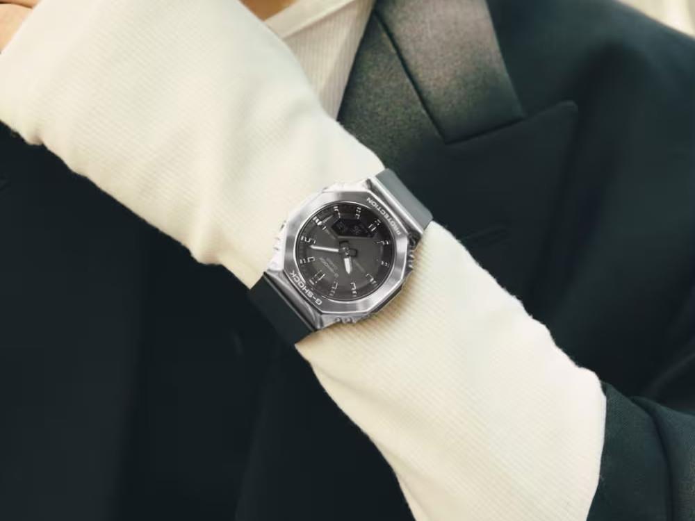 Montre à Quartz G-SHOCK Casio Classic, Gris,GM-S2110-1A1ER