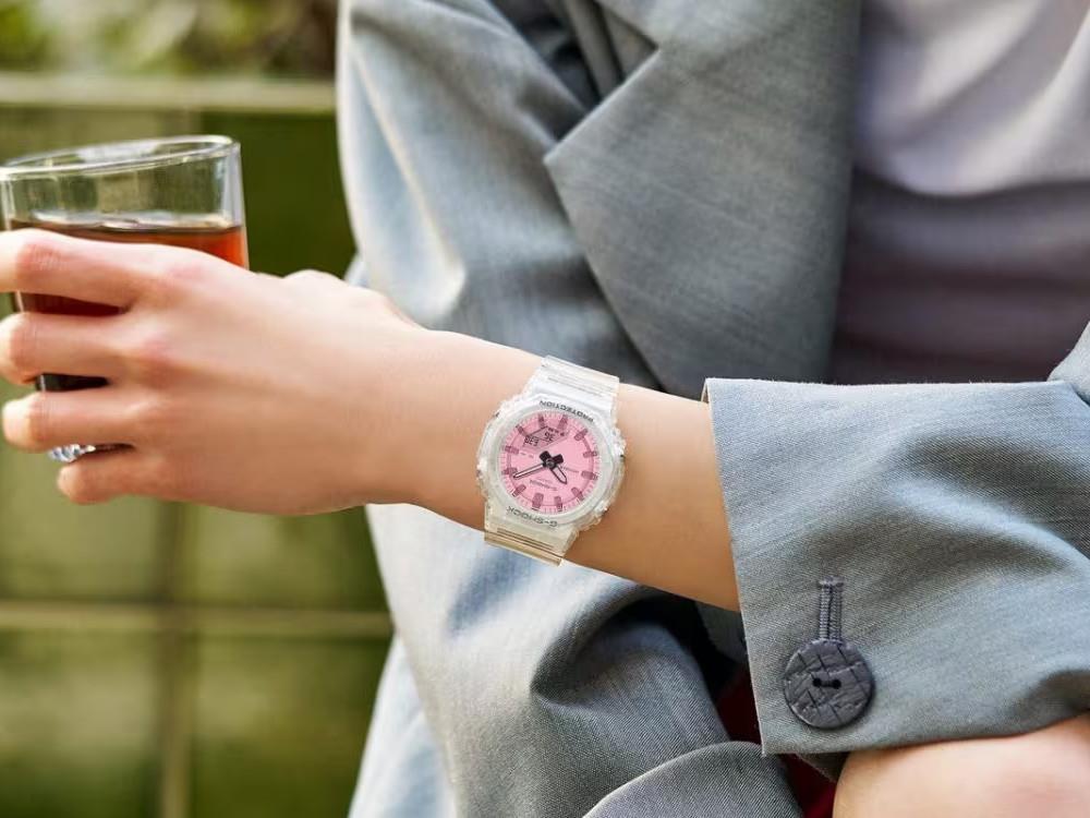Montre à Quartz G-SHOCK Casio Classic, Résine, Rosa, GMA-P2100SR-7AER