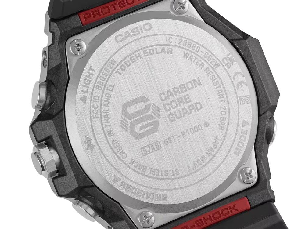 Montre à Quartz G-SHOCK Casio G-Steel, Noir, 46.9 mm, GST-B1000-1AER