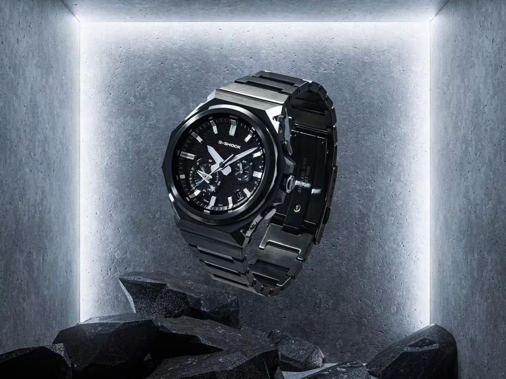Montre à Quartz G-SHOCK Casio G-Steel, Noir, GST-B1000BD-1AER