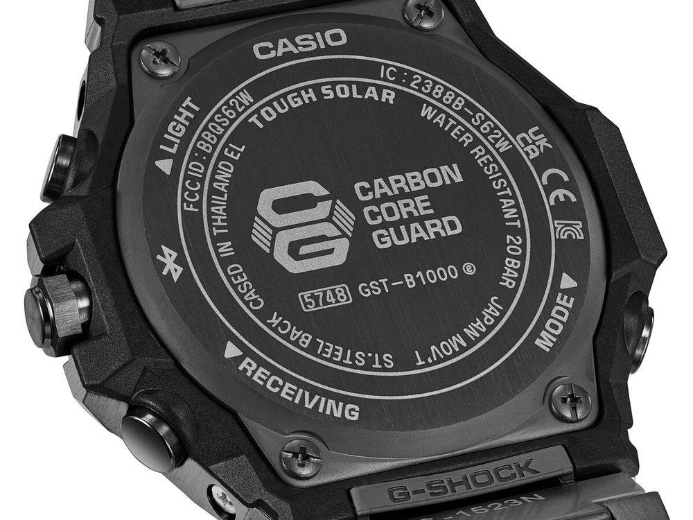 Montre à Quartz G-SHOCK Casio G-Steel, Noir, GST-B1000BD-1AER