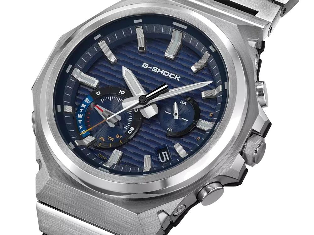 Montre à Quartz G-SHOCK Casio G-Steel, Bleu, GST-B1000D-2AER