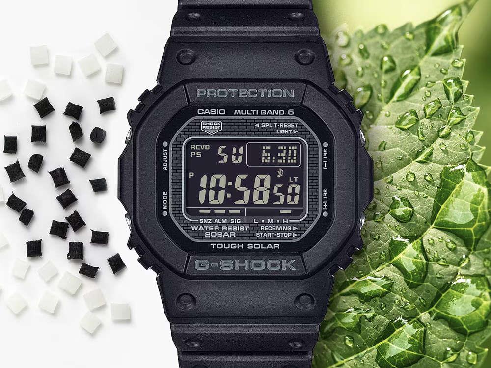 Montre à Quartz G-SHOCK Casio G-Steel, Noir, 48.9 × 42.8mm, GW-5000HS-1ER