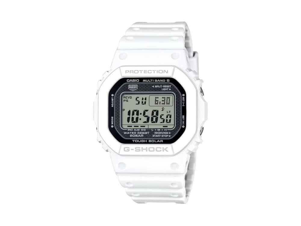 Montre à Quartz G-SHOCK Casio G-Steel, Blanc, 48.9 × 42.8mm, GW-5000HS-7