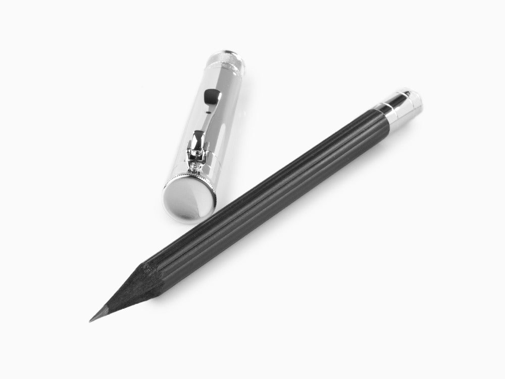 Crayon Excellence Graf von Faber-Castell, Attributs platine, Noir, 118568