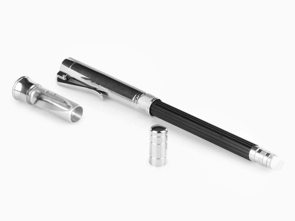Crayon Excellence Graf von Faber-Castell, Attributs platine, Noir, 118568