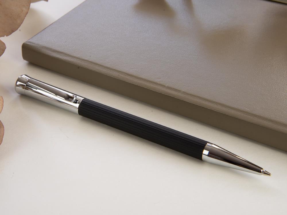 Portemine Graf von Faber-Castell Tamitio, Métal, Cannelé, Noir, 0.7 mm,131580
