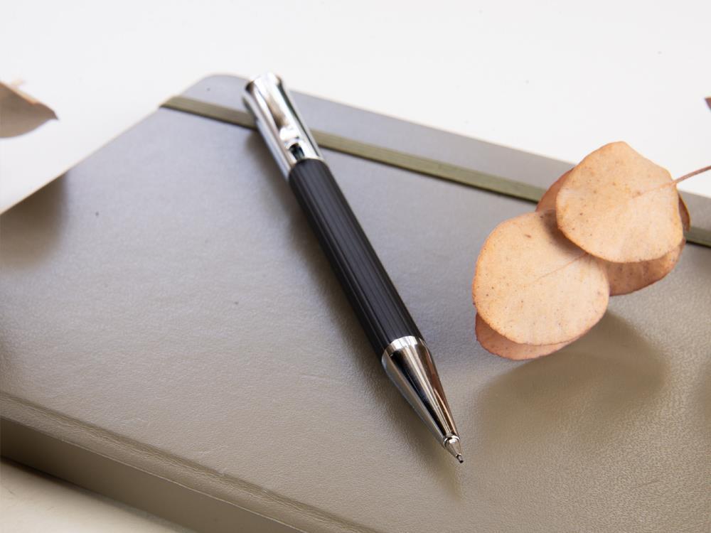 Portemine Graf von Faber-Castell Tamitio, Métal, Cannelé, Noir, 0.7 mm,131580