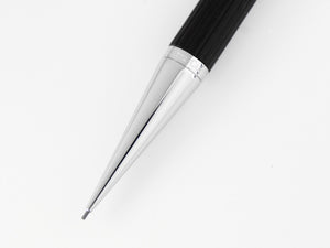 Portemine Graf von Faber-Castell Classic, Bois d'ébène, Attributs platine,0.7 mm