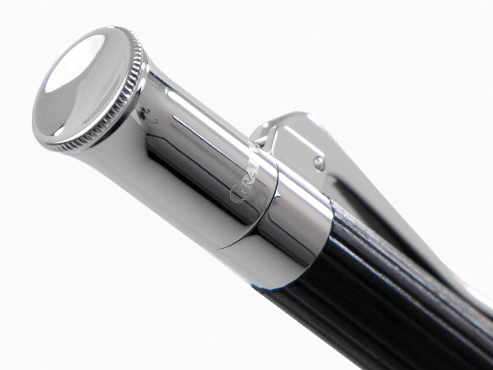 Portemine Graf von Faber-Castell Classic, Bois d'ébène, Attributs platine,0.7 mm