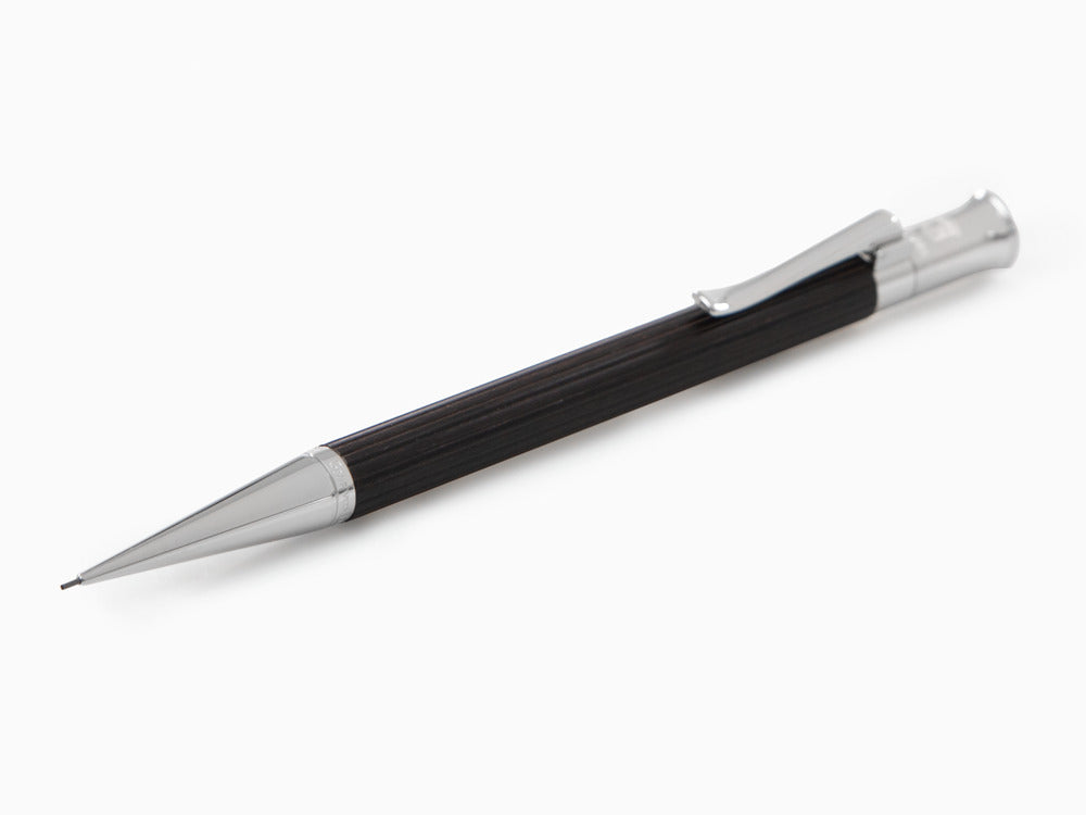 Portemine Graf von Faber-Castell Classic, Bois de grenadille, Platine, 0.7 mm
