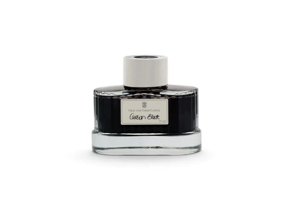Encrier Graf von Faber-Castell Noir Carbone, 75ml
