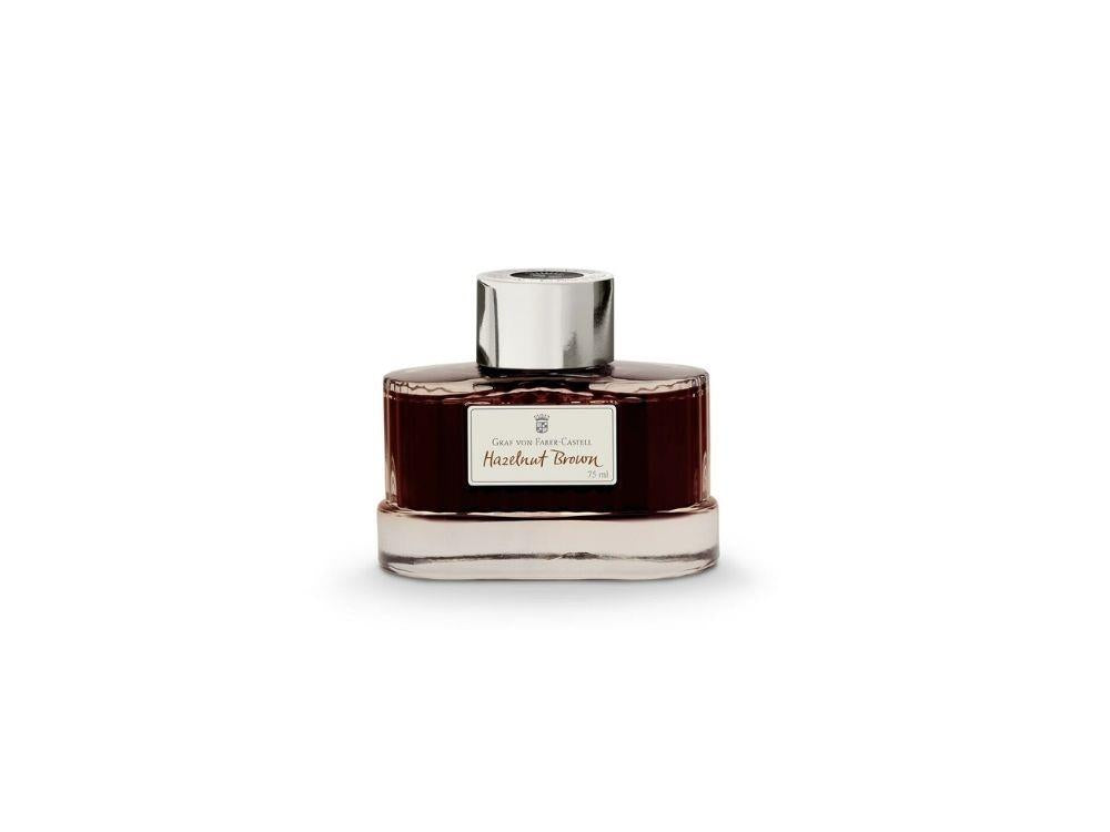 Encrier Graf von Faber-Castell Marron Noisette, 75ml.