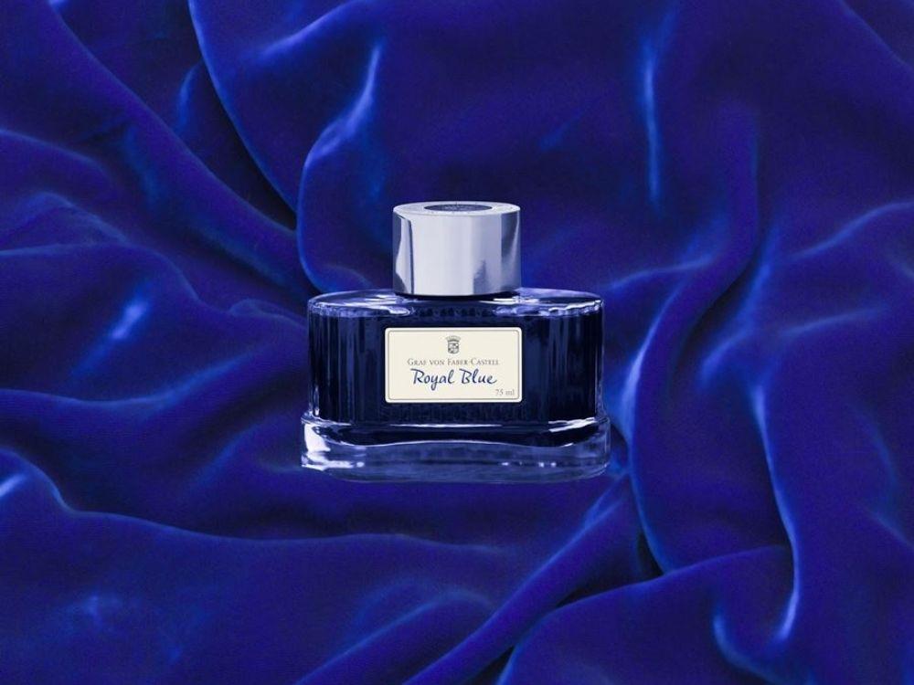 Encrier Graf von Faber-Castell Royal Bleu, 75ml., 141009