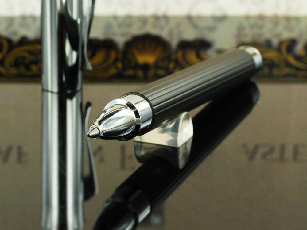 Roller Graf von Faber-Castell Tamitio, Métal, Cannelé, Noir, 141570