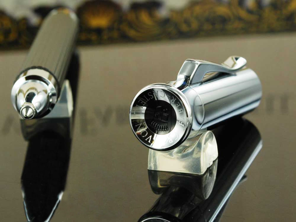 Roller Graf von Faber-Castell Tamitio, Métal, Cannelé, Noir, 141570