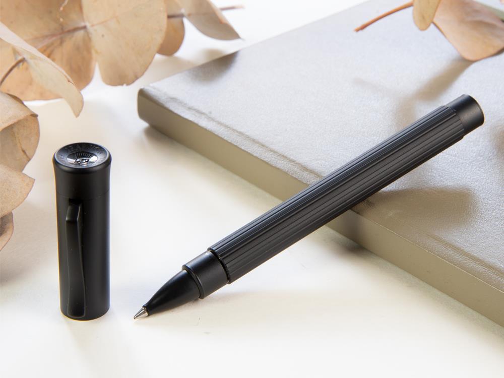 Roller Graf von Faber-Castell Tamitio Black Edition, Métal, Noir, 141594