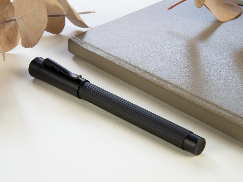 Roller Graf von Faber-Castell Tamitio Black Edition, Métal, Noir, 141594