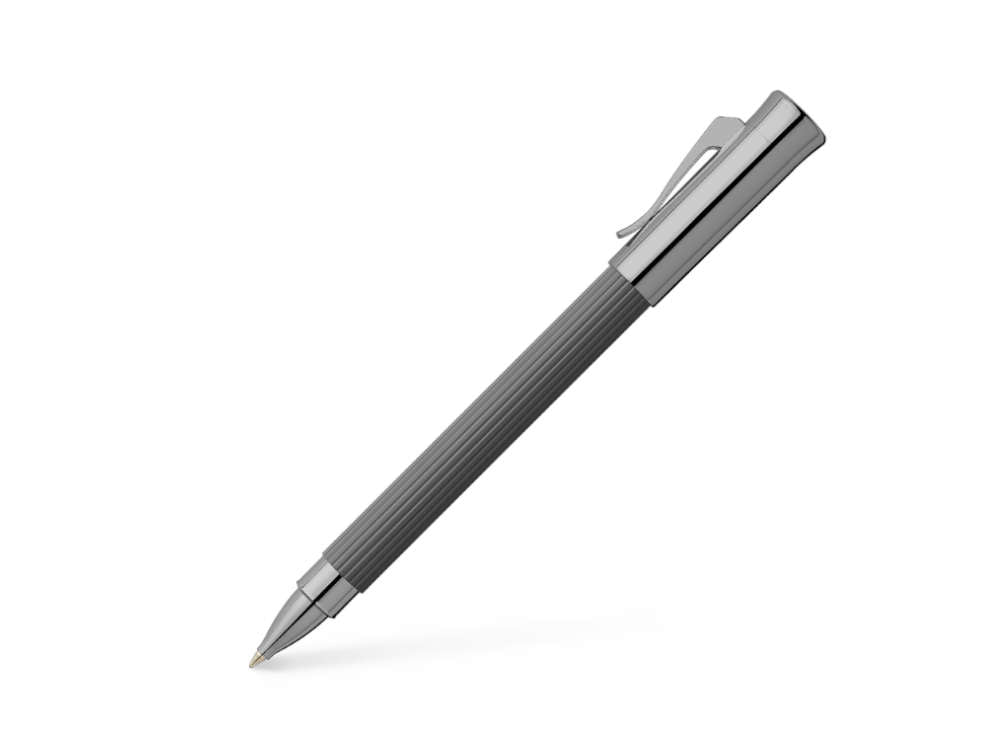 Roller Graf von Faber-Castell Tamitio Stone Grey, Laque, Cannelé, 141598