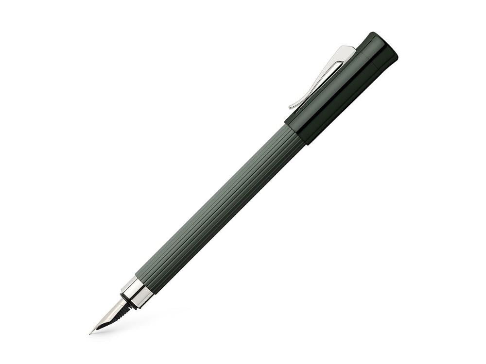 Stylo Plume Graf von Faber-Castell Tamitio, Métal, Cannelé, Vert, 141680