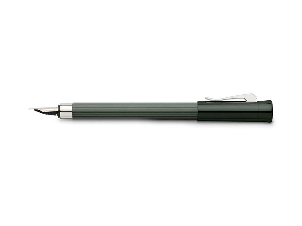 Stylo Plume Graf von Faber-Castell Tamitio, Métal, Cannelé, Vert, 141680