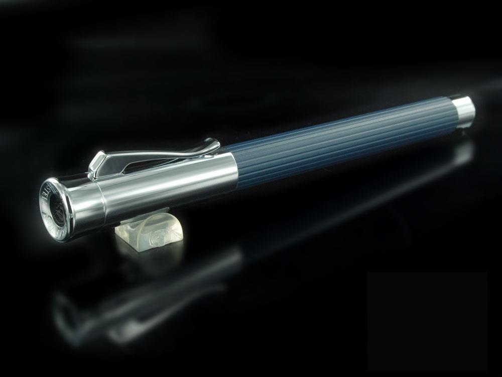 Stylo Plume Graf von Faber-Castell Tamitio, Cannelé, Marine Bleu, 141710