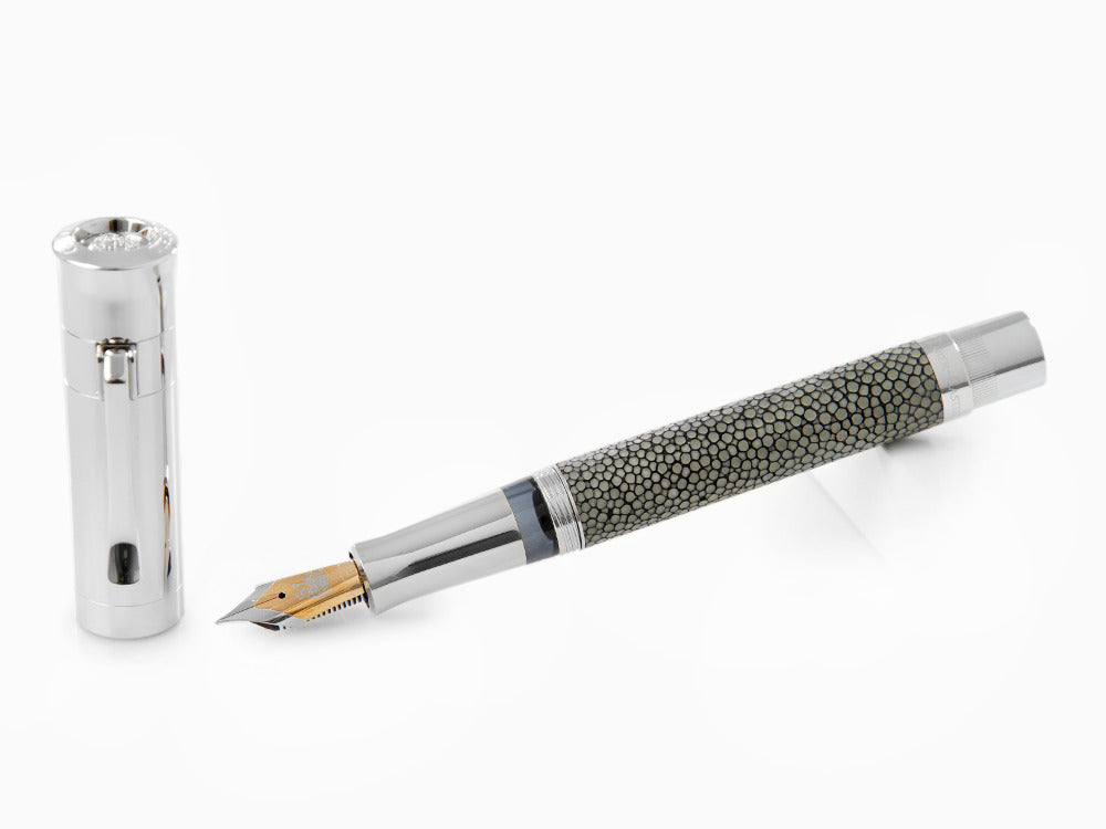 Stylo Plume Graf von Faber-Castell Pen of the Year 2005, Galuchat