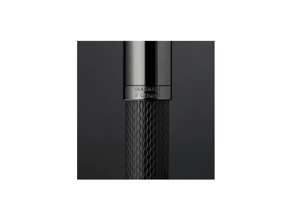 Roller Graf von Faber-Castell Guilloche Black Edition Résine, 145269