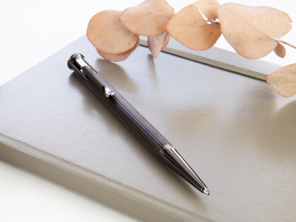 Stylo bille Graf von Faber-Castell Classic Macassar "Black Edition", Bois, PVD