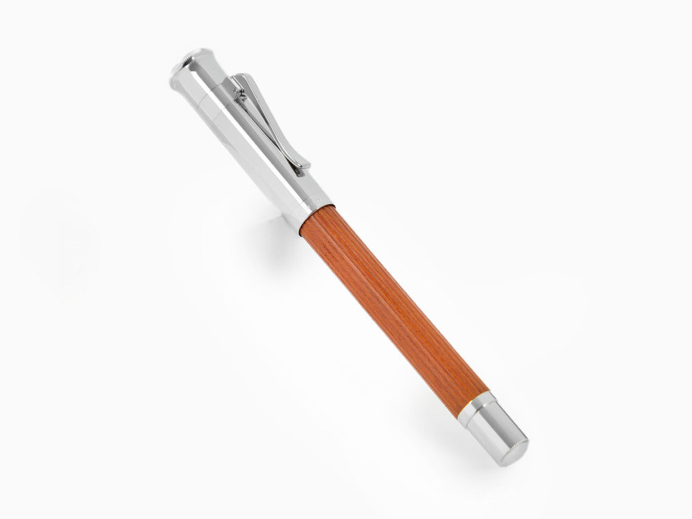 Stylo Plume Graf von Faber-Castell Classic, Bois de Pernambouc, Platine