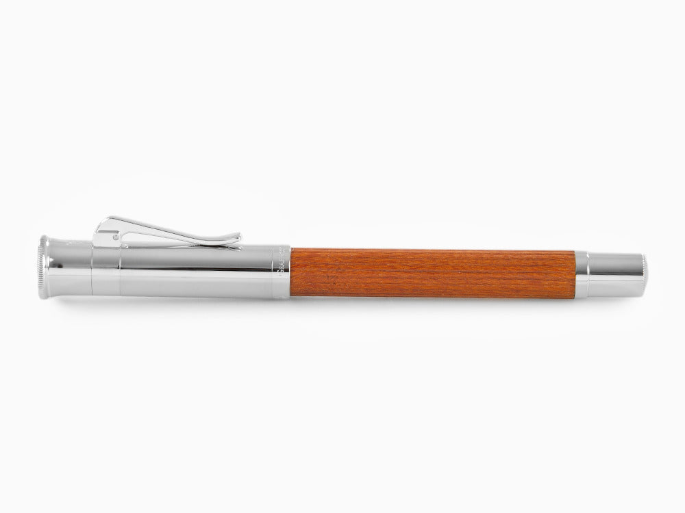 Stylo Plume Graf von Faber-Castell Classic, Bois de Pernambouc, Platine