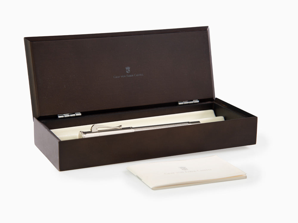 Stylo Plume Graf von Faber-Castell Classic, Attributs platine