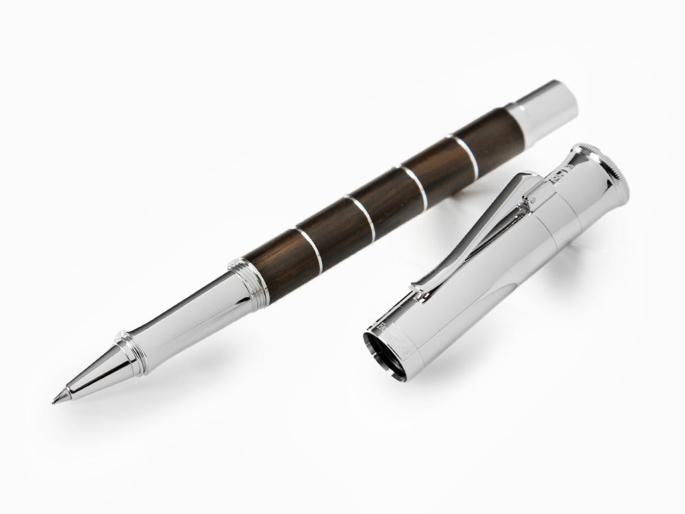 Roller Graf von Faber-Castell Classic Anello Grenadille, Marron, 145810