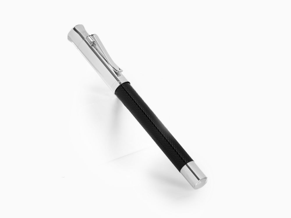 Roller Graf von Faber-Castell Guilloche, Resine précieuse, Noir, 146510