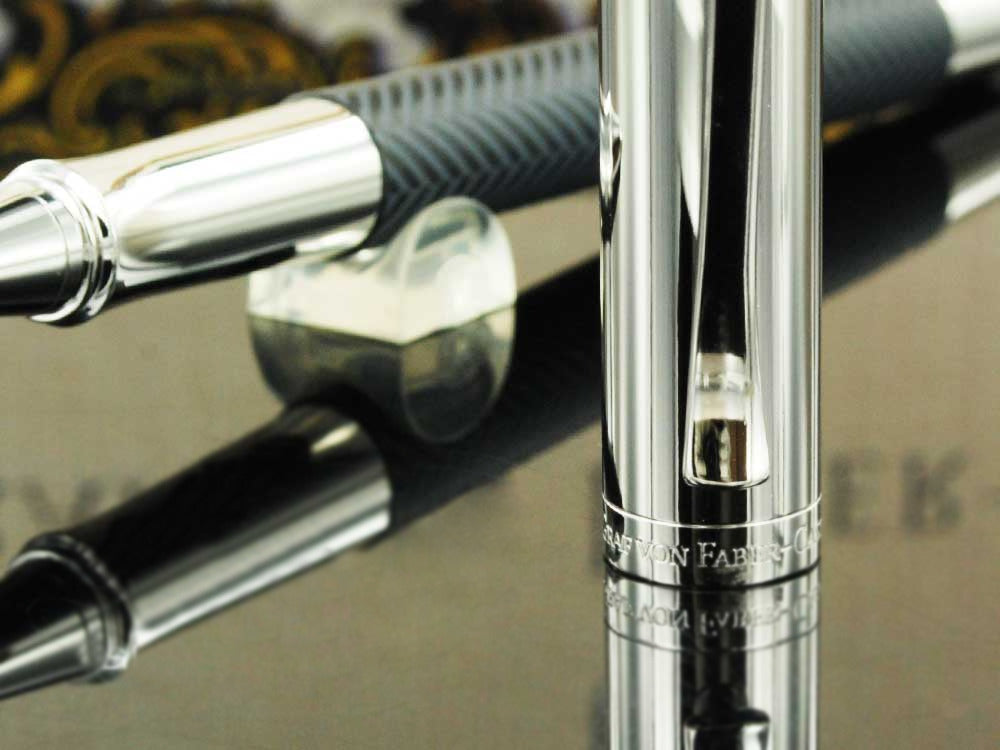 Roller Graf von Faber-Castell Guilloche Ciselé, Anthracite, 146710
